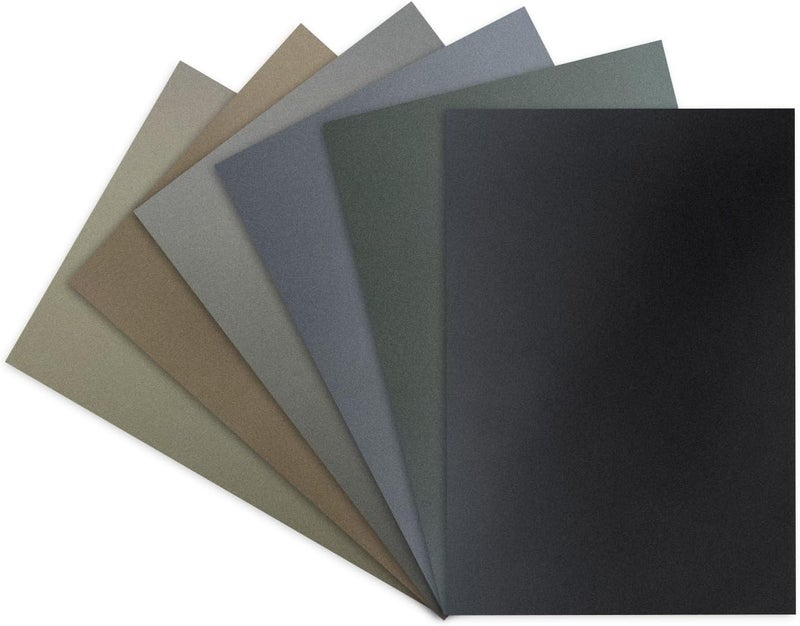 Patron Pastel Paper for Artists, Assorted Colors, 9x12 inches, (215lb/400gsm) 12 Sheets, Art Drawing Paper for Adults and Students - Image 1